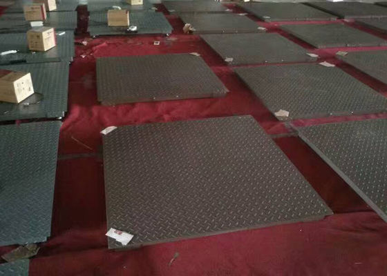 0.8×1.5m 3t Industrial Floor Weighing Scales With Printer