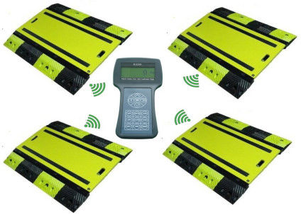 デジタル アルミ合金の無線電信の携帯用車軸スケール