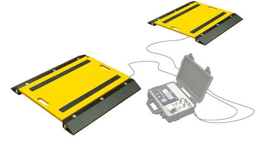 40T定格負荷の超薄い携帯用車軸天秤ばかり